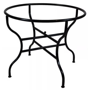 Marokkanischer Mosaiktisch Marrakesch Natur Braun 100cm | Handarbeit