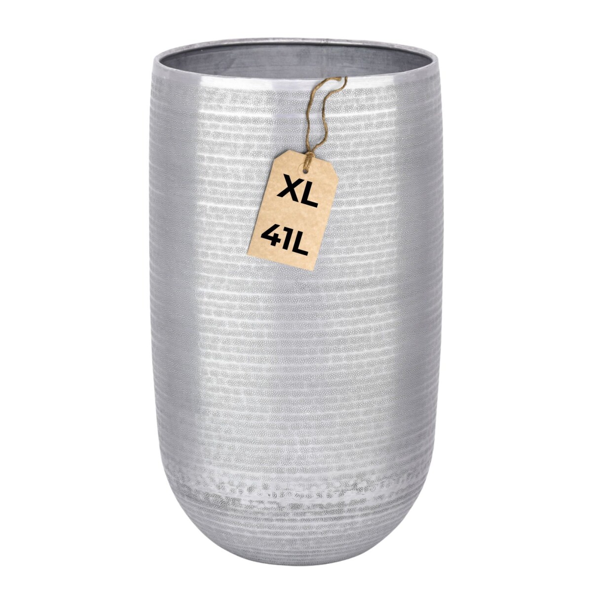 Moderner Blumentopf Camiel Silber handge box