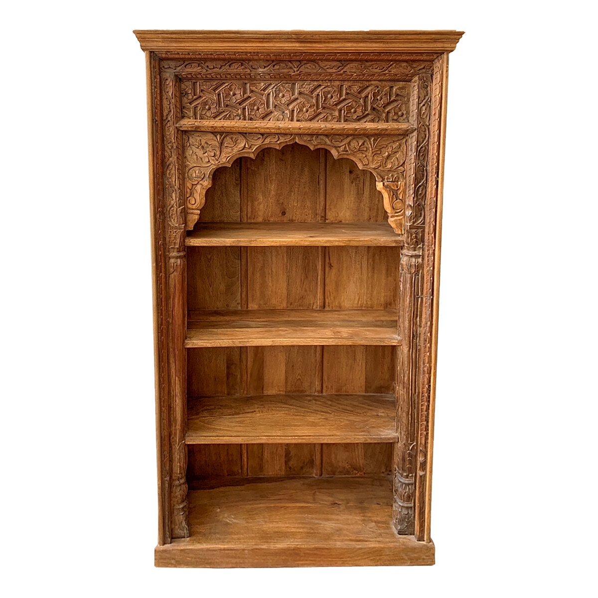 Orientalisches Bücherregal Antik 19 edel aus Mango-Mass
