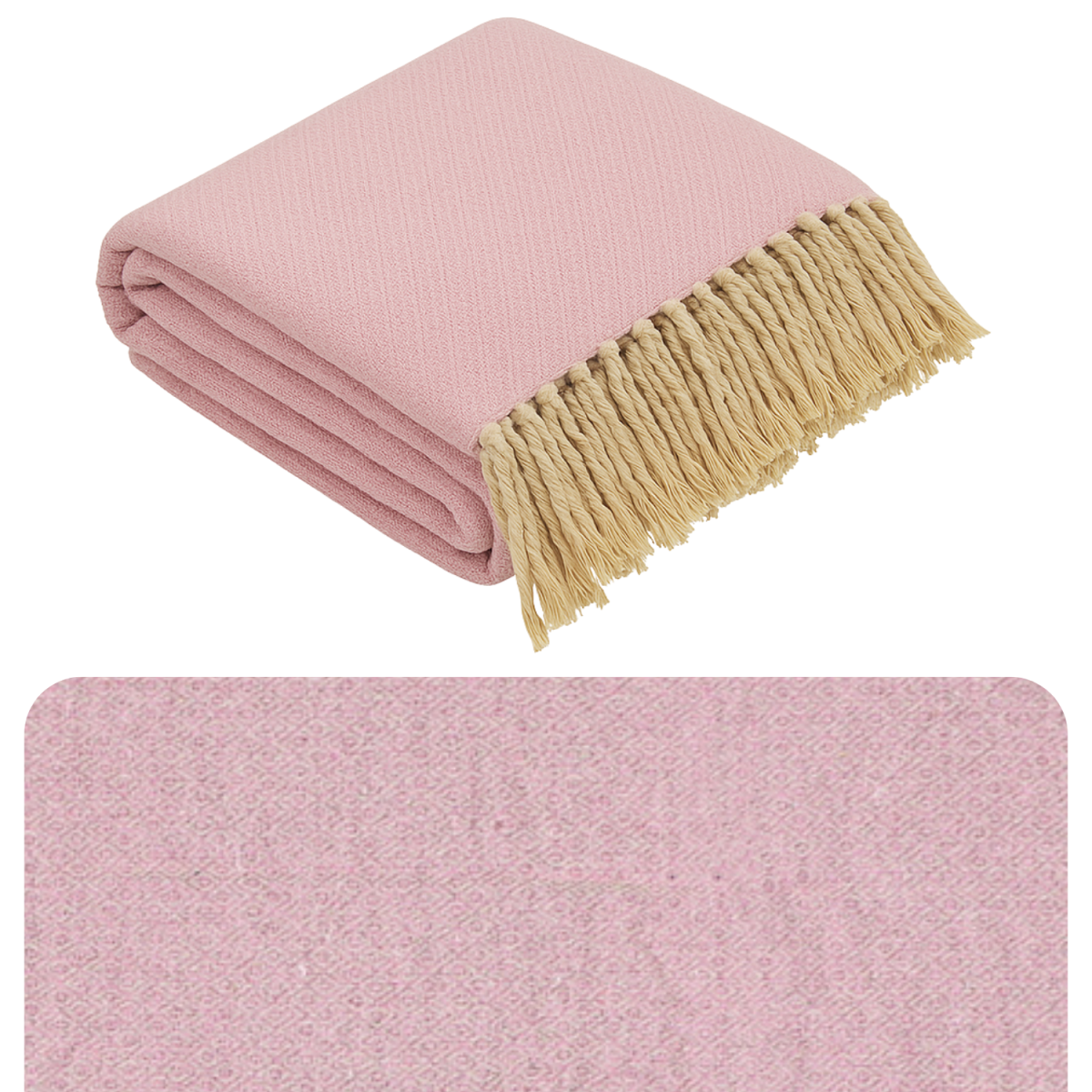 Boho Tagesdecke Calix handgefertigt aus  box