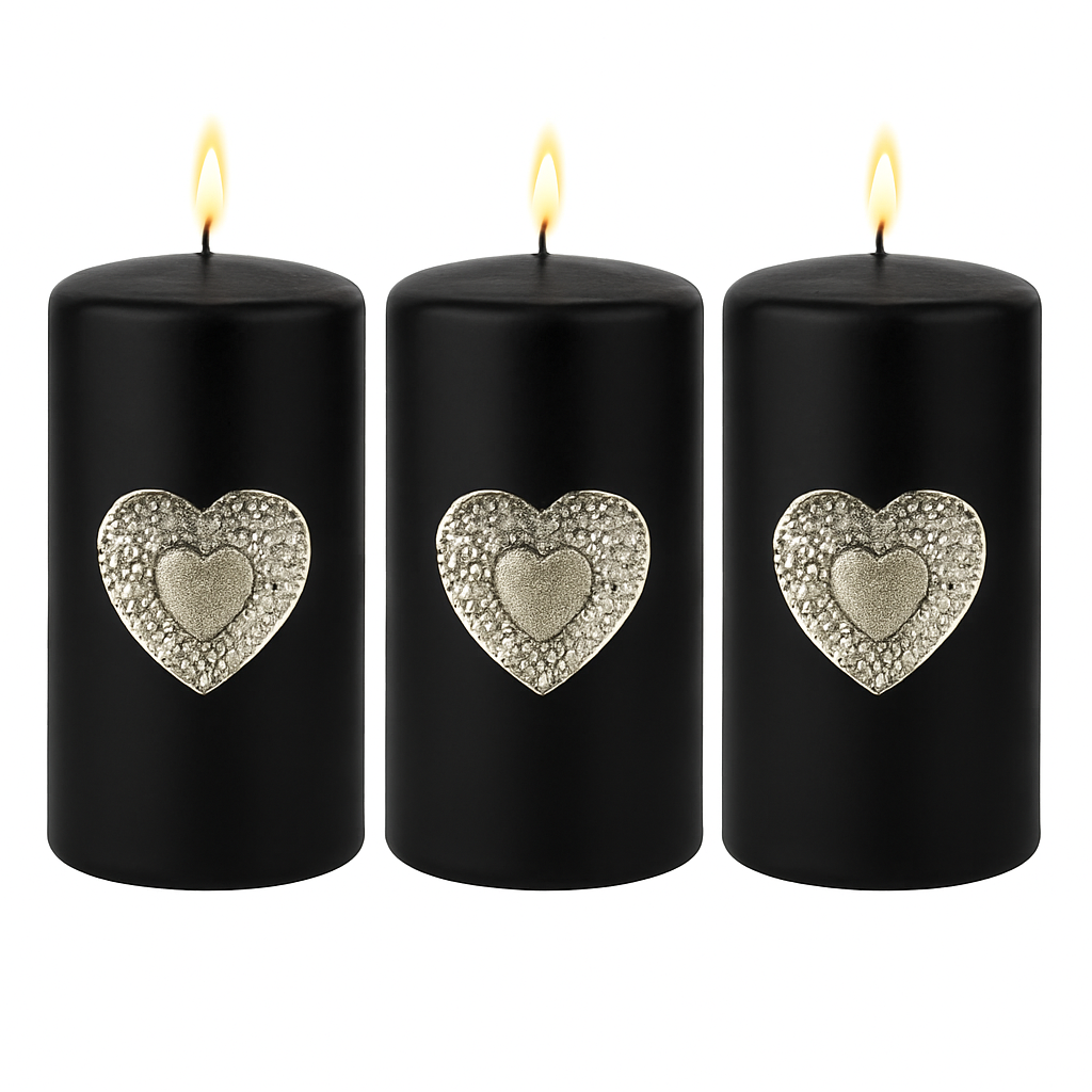 3er Set Boho Kerzenpin Caloge A handgema box