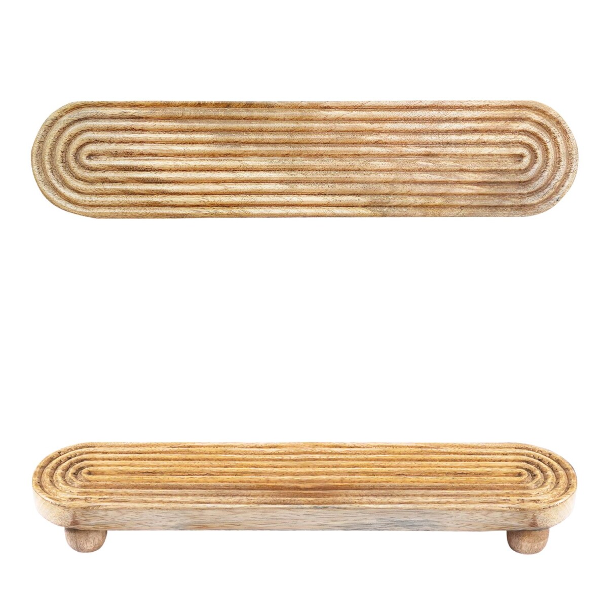 Boho Serviertablett Cailin handgefertigt box