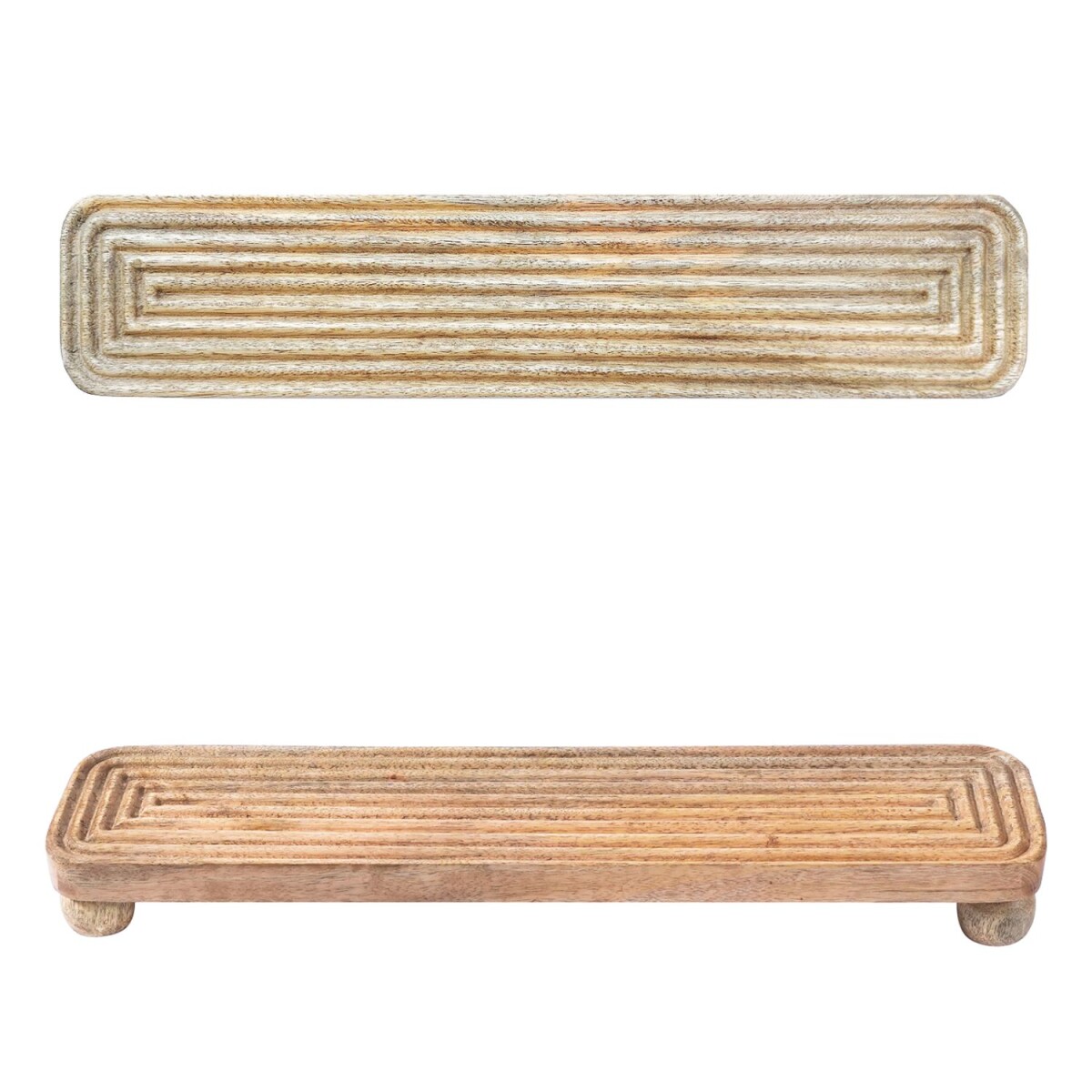 Boho Serviertablett Caissa handgefertigt box