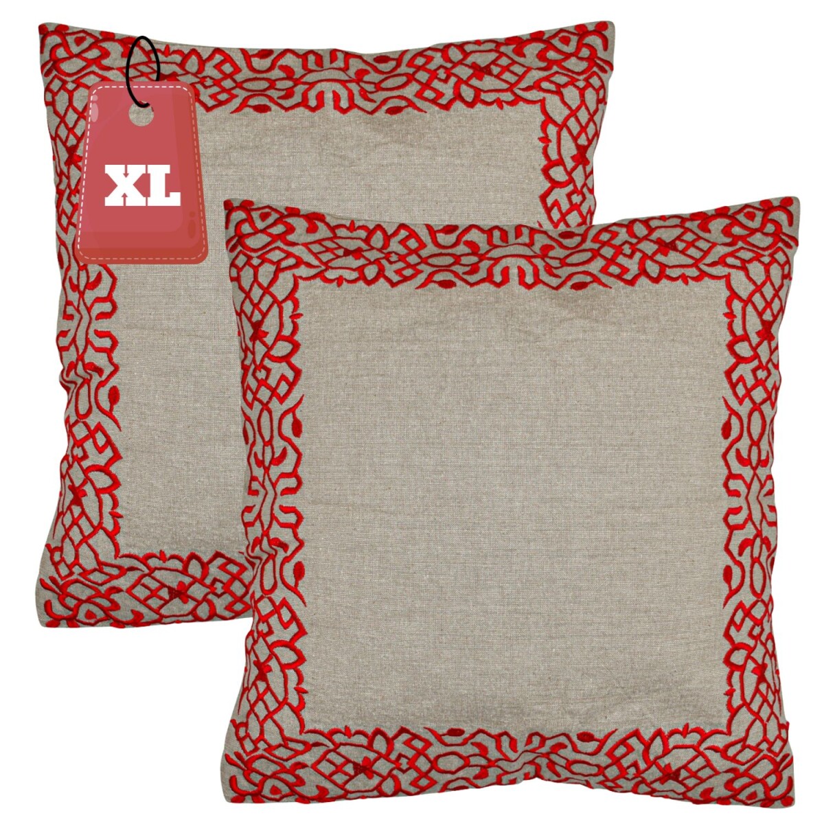 2er Set Boho Kissenbezug Frisia oriental box