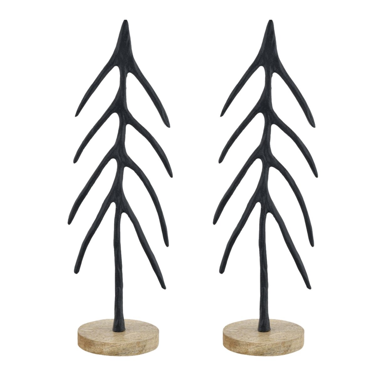 2er Set Weihnachtsdeko Dekofigur Wintert box