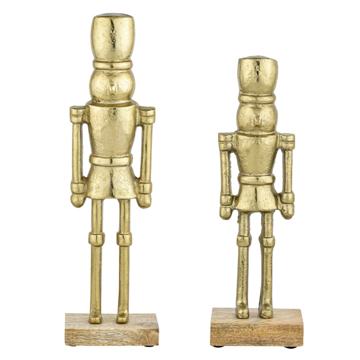 2er Set Weihnachtsfigur Nussknacker mode box