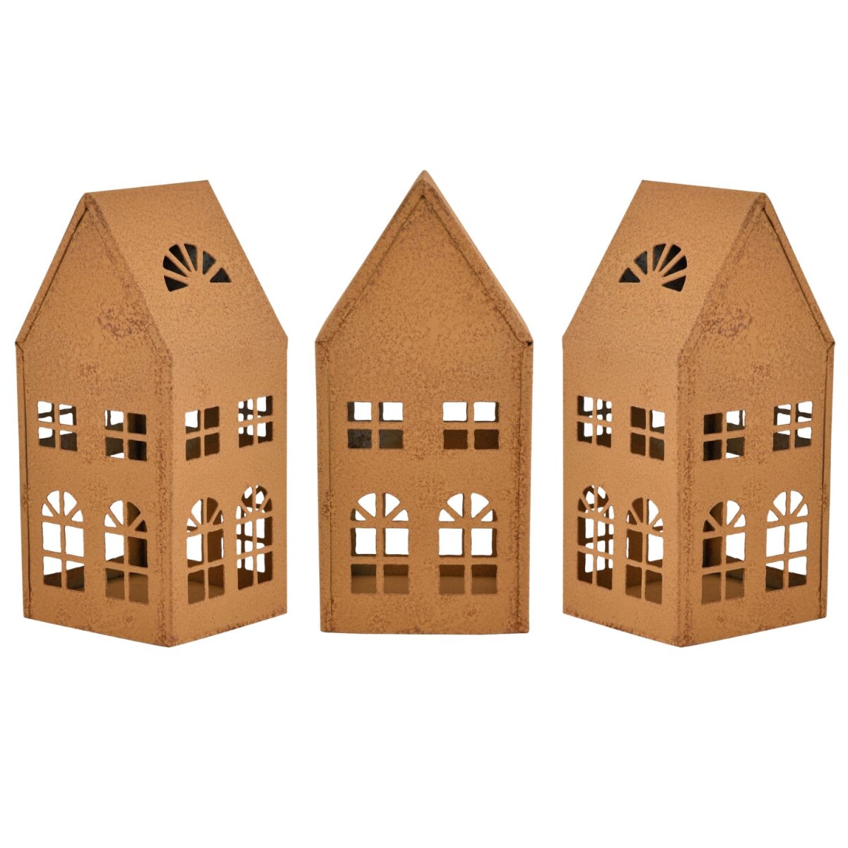 3er Set Scandi Teelichthalter Zuhause mo box