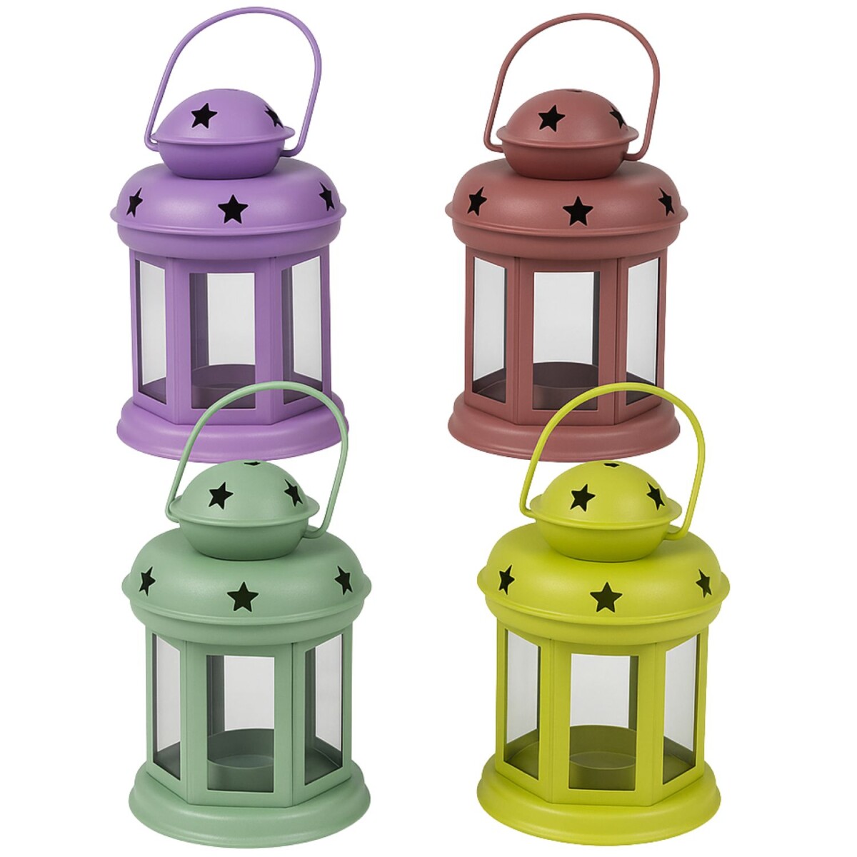 4er Set Boho Laterne Eolea modern aus Me box