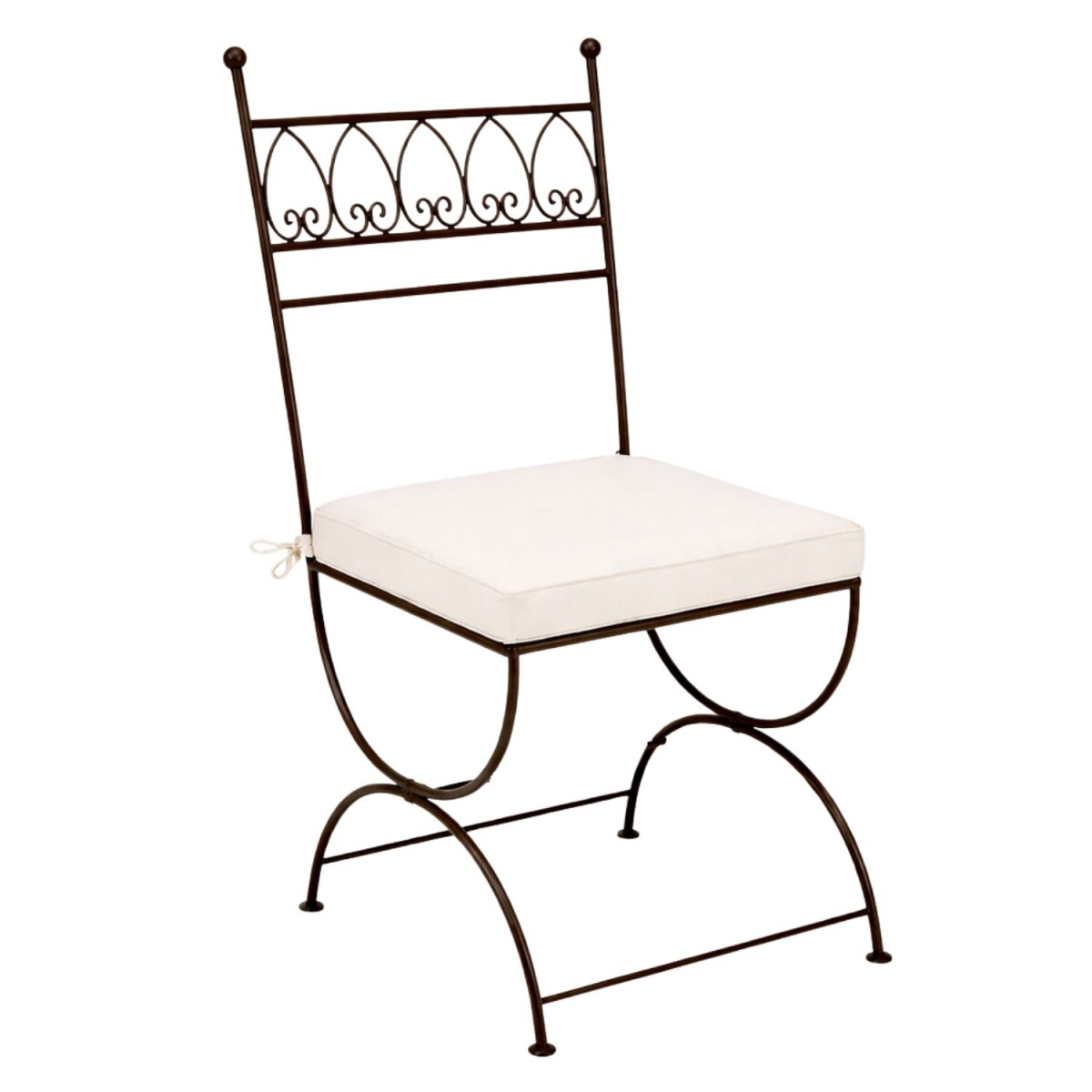 Eisenstuhl Stuhl Merida handgeschmiedet | Gartenstuhl Medite