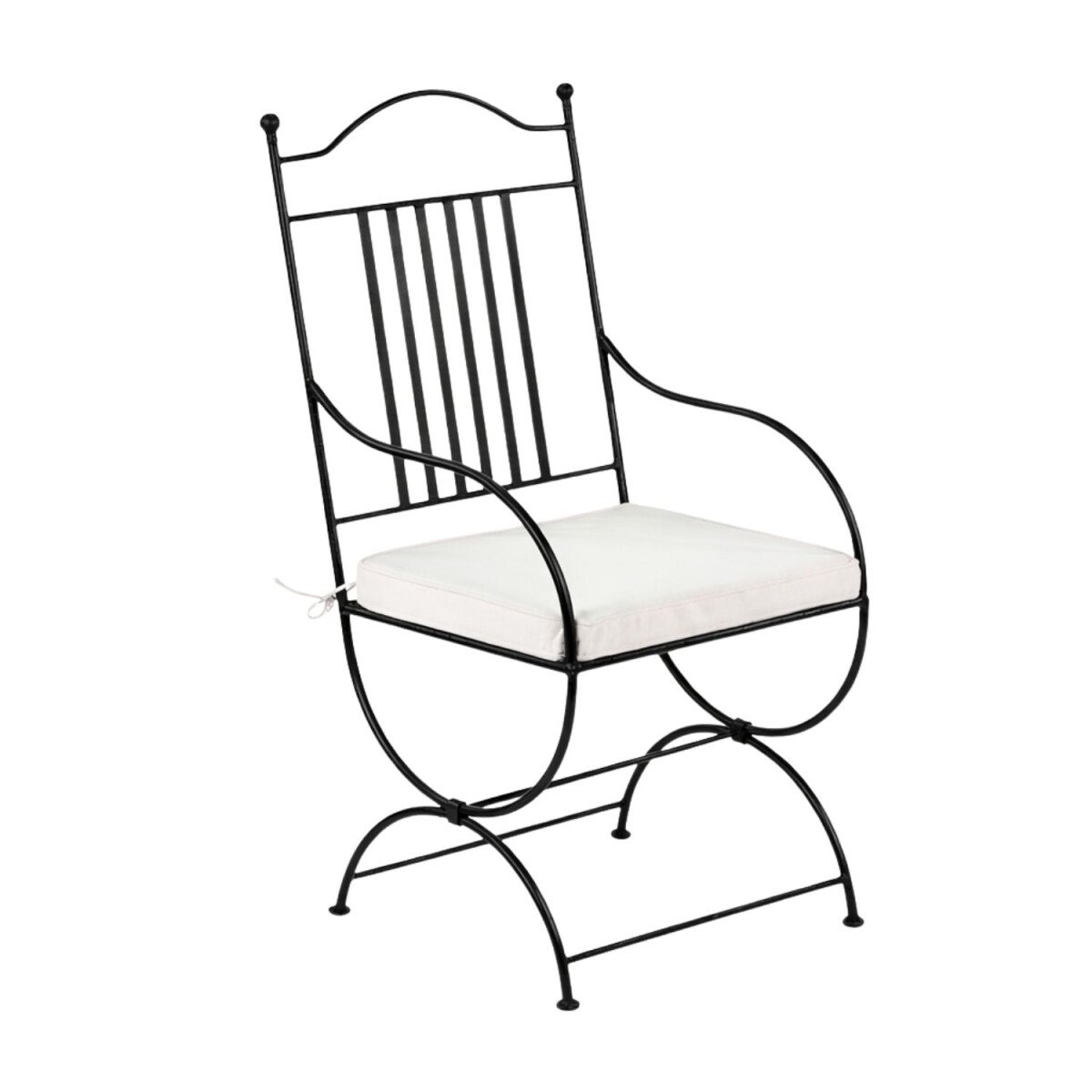 Eisenstuhl Stuhl Ourense XL handgeschmiedet | Gartenstuhl Me