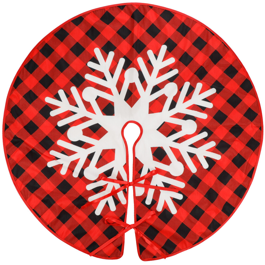 Weihnachtsbaumdecke Rock Motiv 2 handgef box