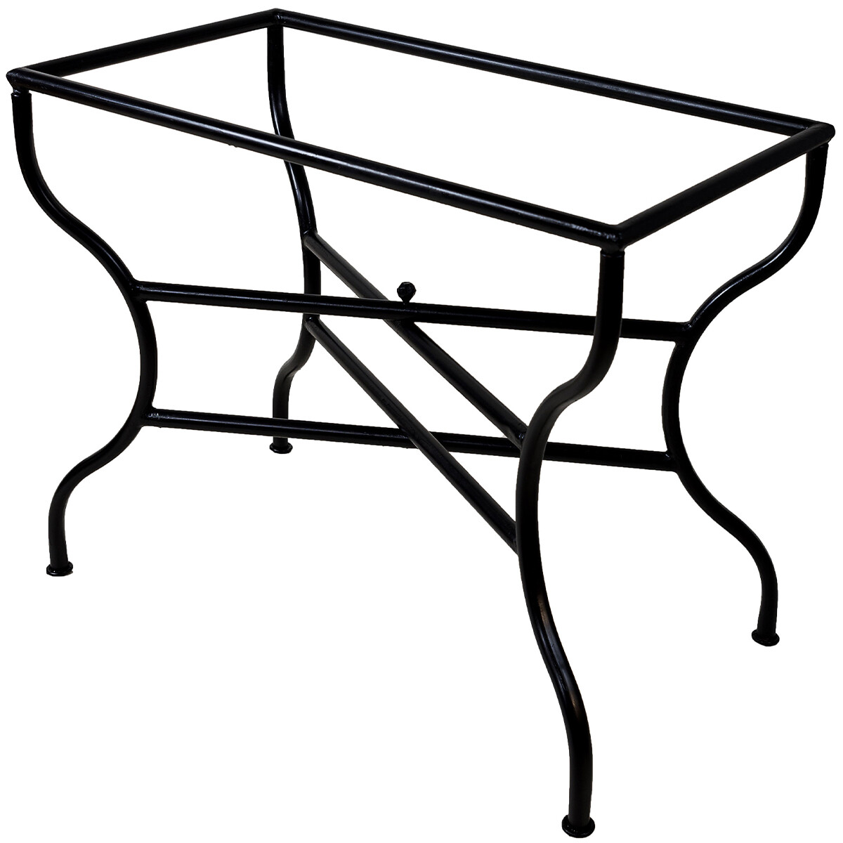 Mosaiktisch Gestell 120cm x 80cm eckig, 45cm hoch