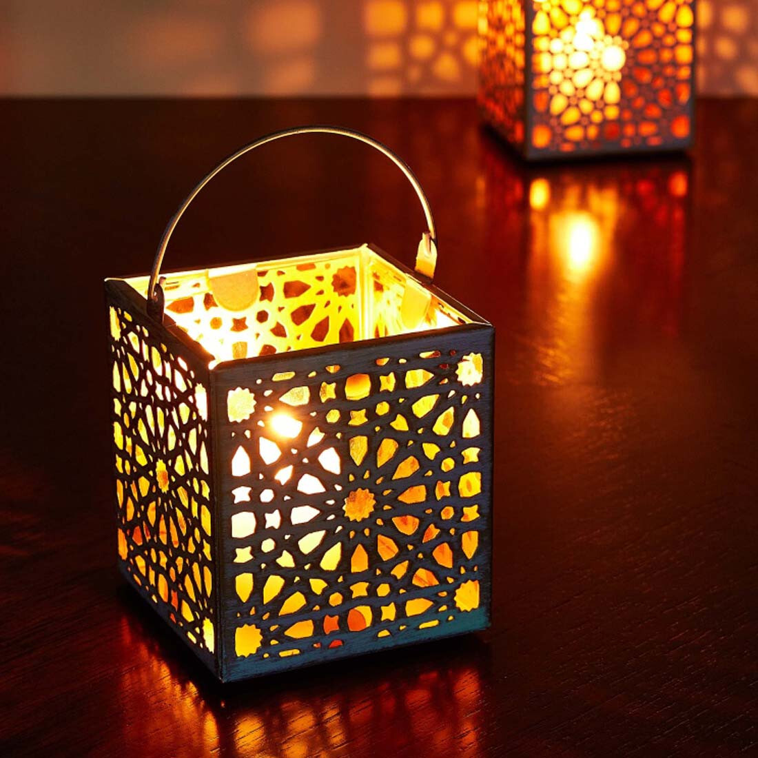 Orientalischer Teelichthalter Assa handg box