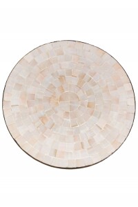 Marokkanischer Mosaiktisch Buma Ø60 cm | Handarbeit