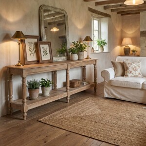 Anrichte William braun 180cm Massivholz Colonial