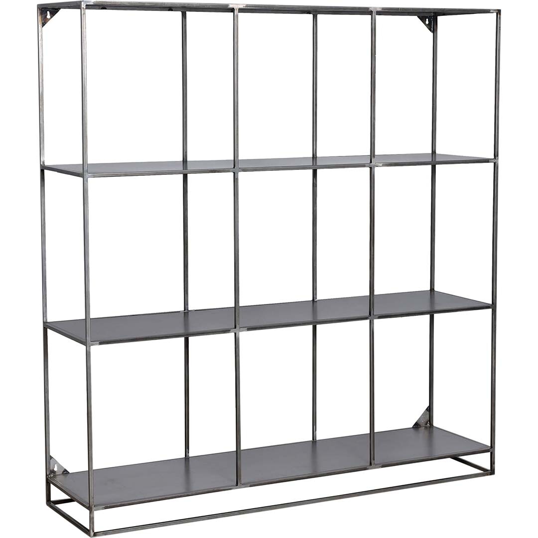 Washington Eisenregal mit neun Fächern - Eisen