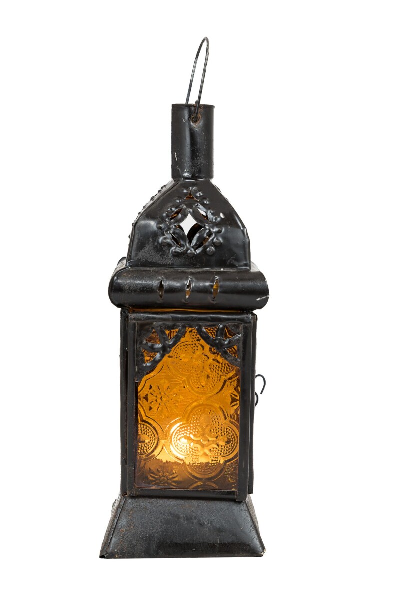 Orientalische Glaslaterne Talba handgema box