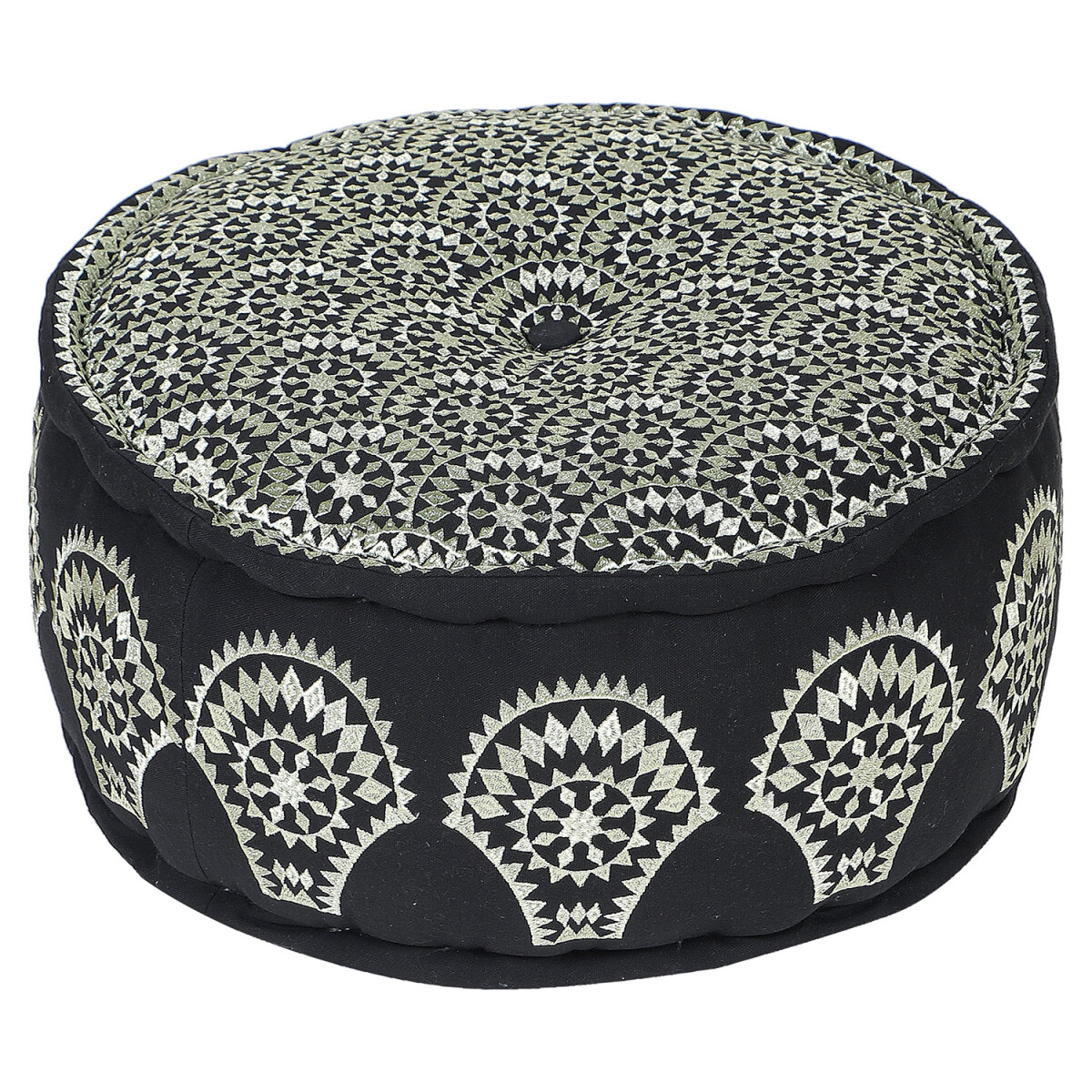 Marokkanischer Pouf Amaya handgefertigt  box