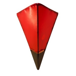 Marokkanische Wandlampe Marwa Rot 30cm | Handarbeit...