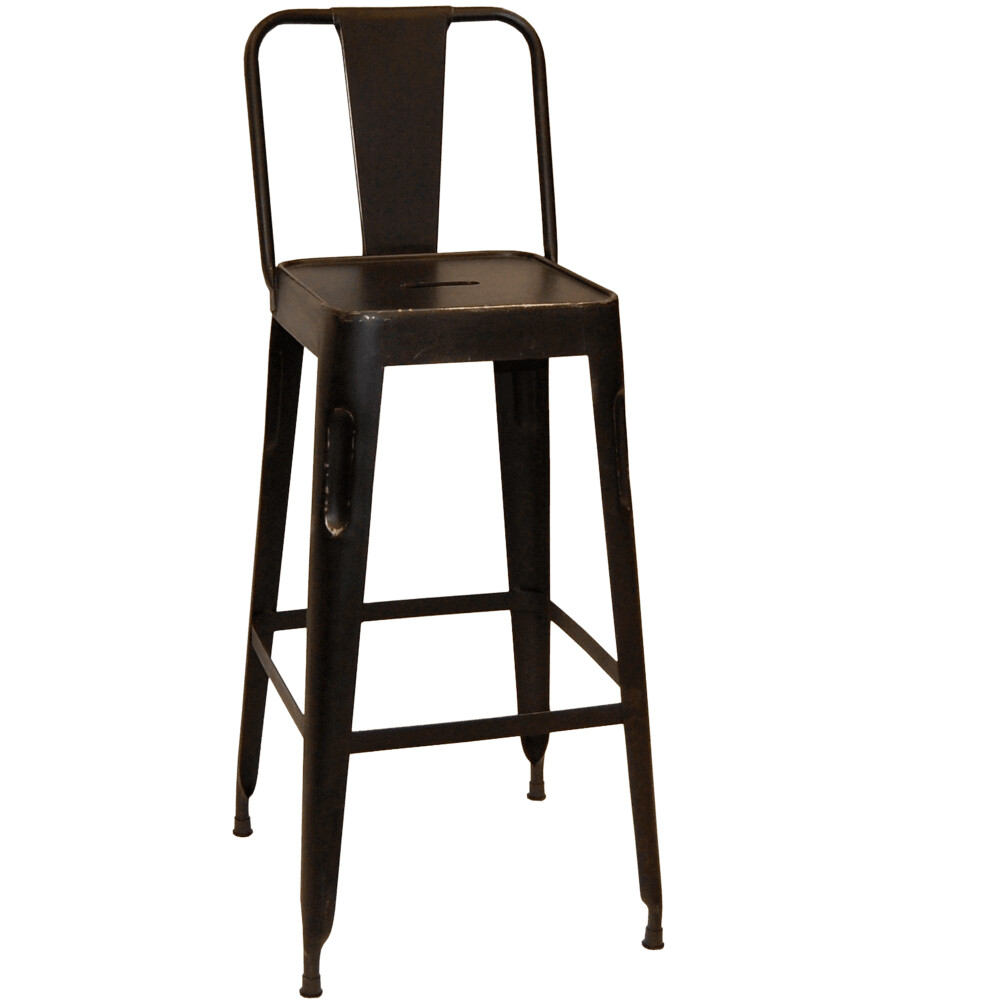 Copenhagen Barhocker - Antikschwarz