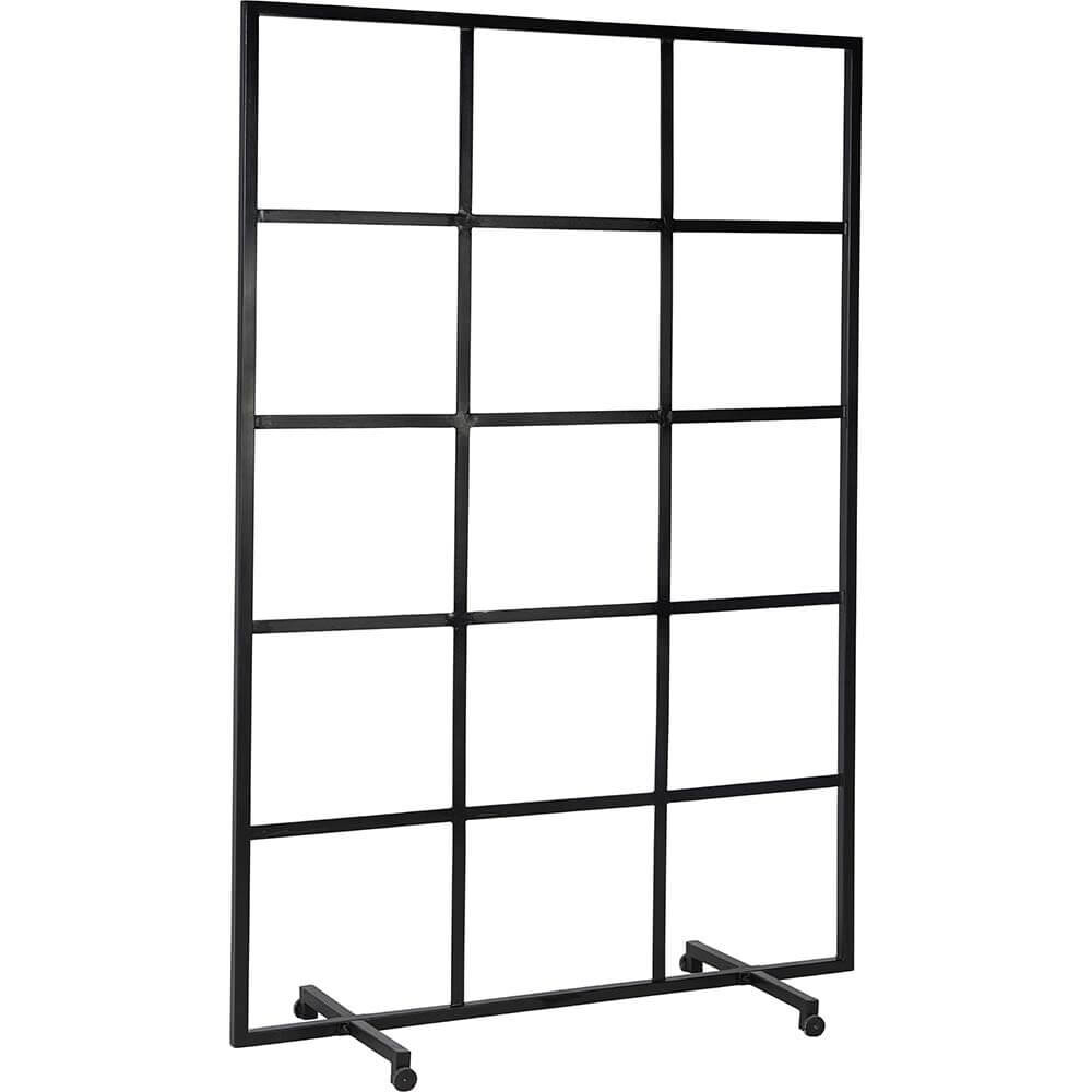 New York Trennwand mit Rollen - M