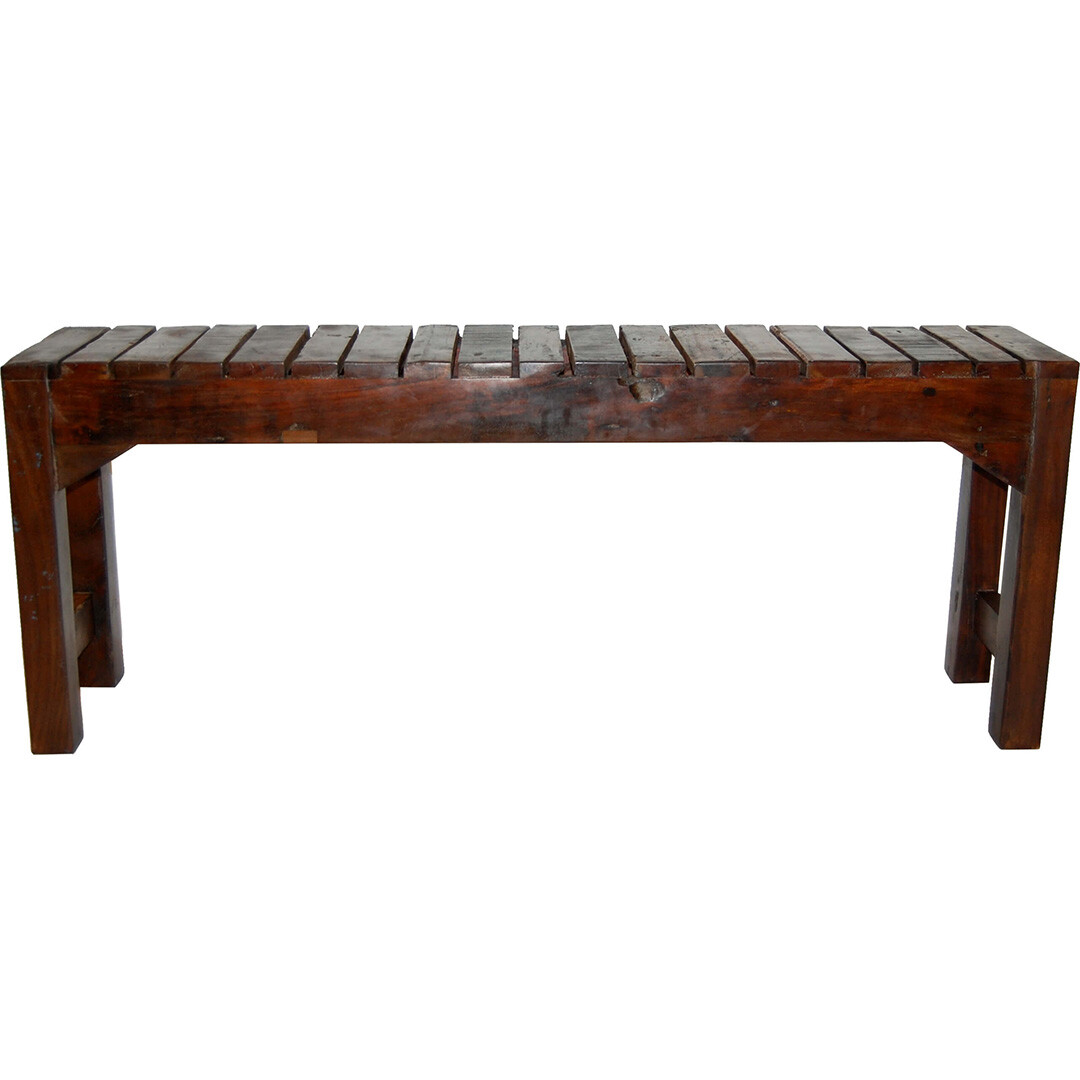 Clark Sitzbank aus Recyclingholz box