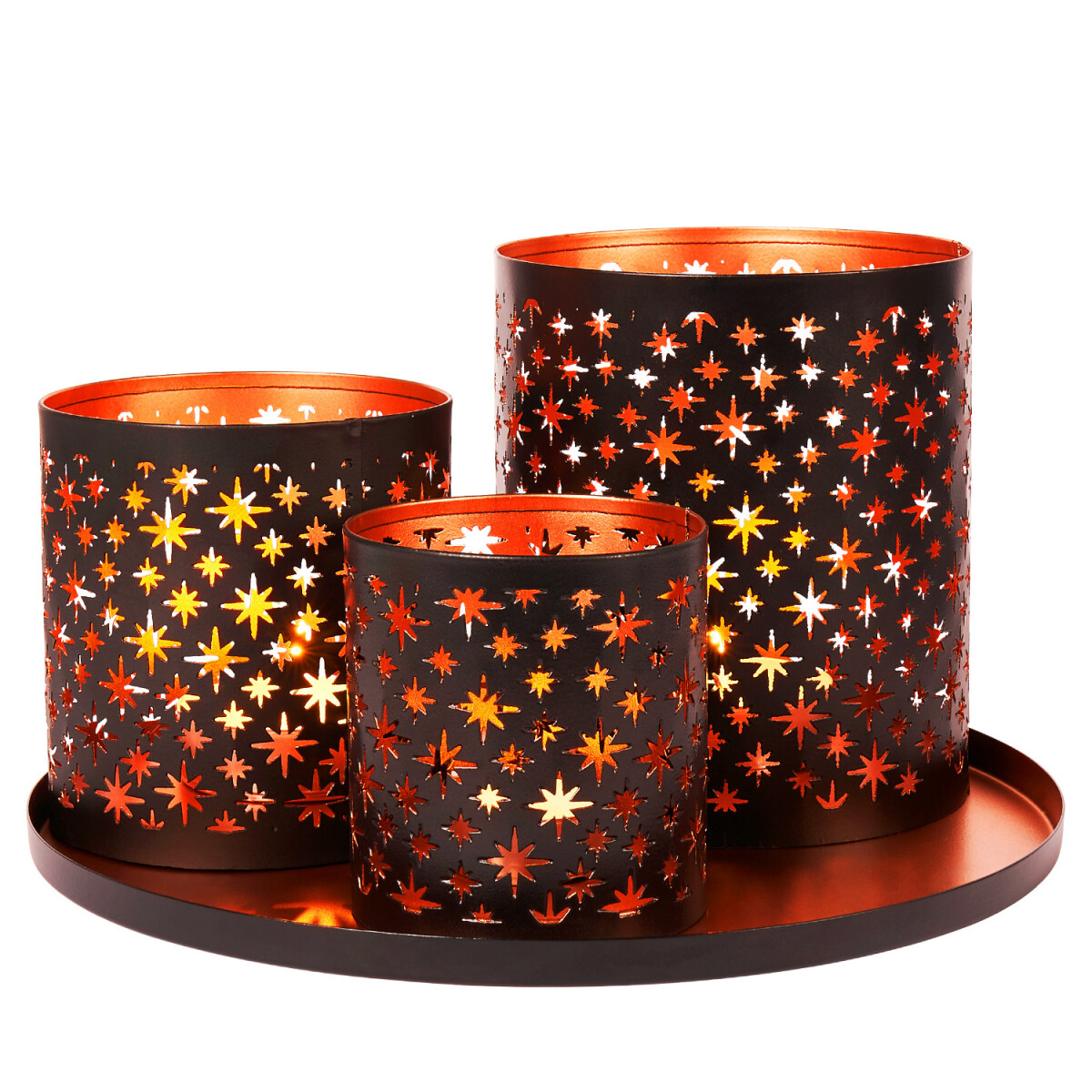 Orientalisches Windlicht-Set -19- modern box