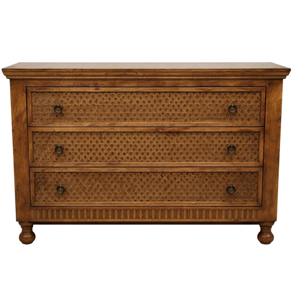 Kommode Gandari 120cm Massivholz Kolonia box