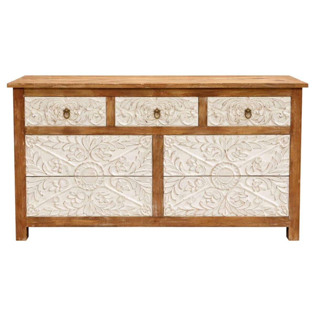 Sideboard Indica natur weiss 160cm Massi box