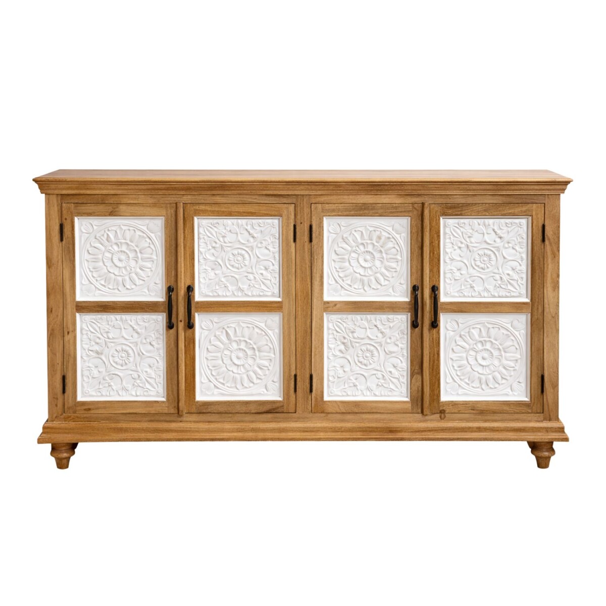 Sideboard Jadoo 180cm Massivholz Boho Stil
