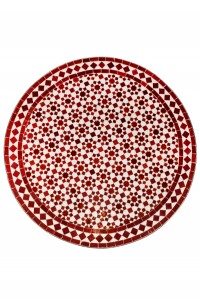 Marokkanischer Mosaiktisch Albaicin 80cm | Handarbeit