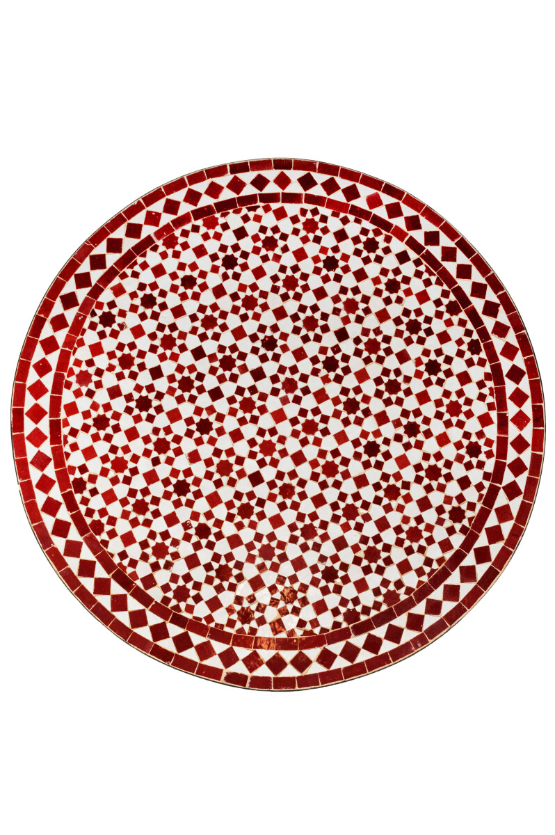 Marokkanischer Mosaiktisch Albaicin 100cm | Handarbeit