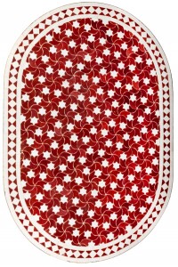 Marokkanischer Mosaiktisch Estrella 120x80cm | Handarbeit