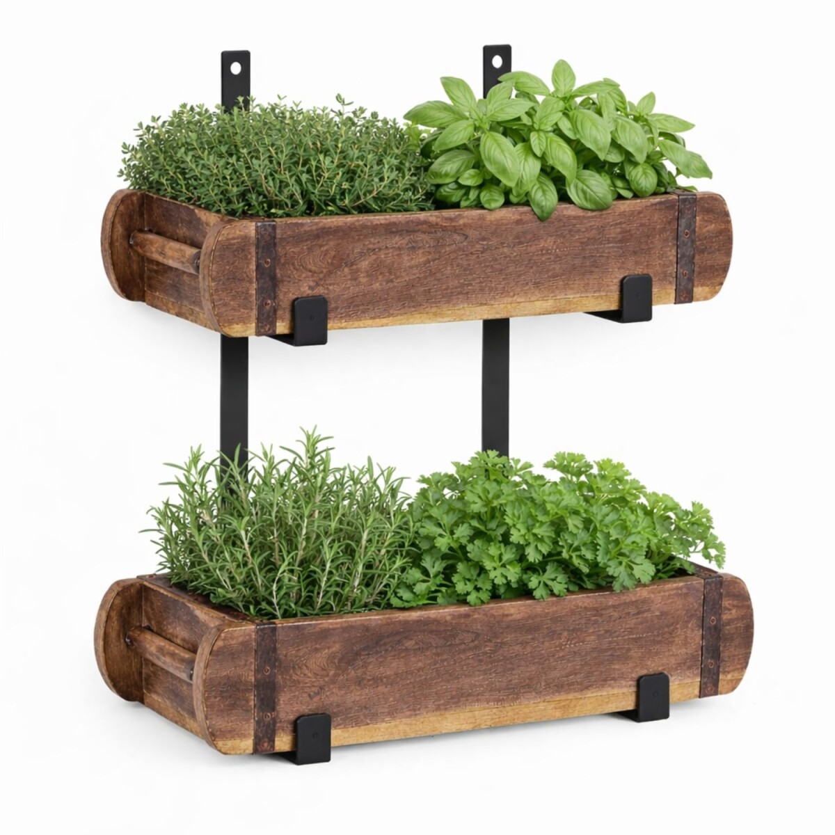 Ziegelform Wandhalter Merita 2 Regal Set 2 Formen 30 x 15 x 