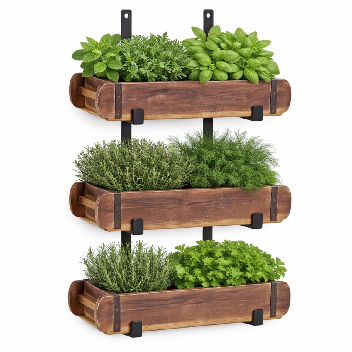 Ziegelform Wandhalter Merita 3 Regal Set 3 Formen 30 x 15 x 
