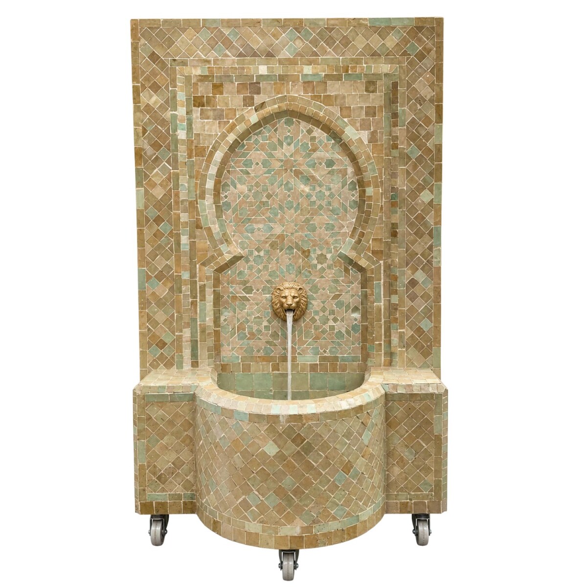 Mosaikbrunnen Marokko 05-66 | Natur Beig box
