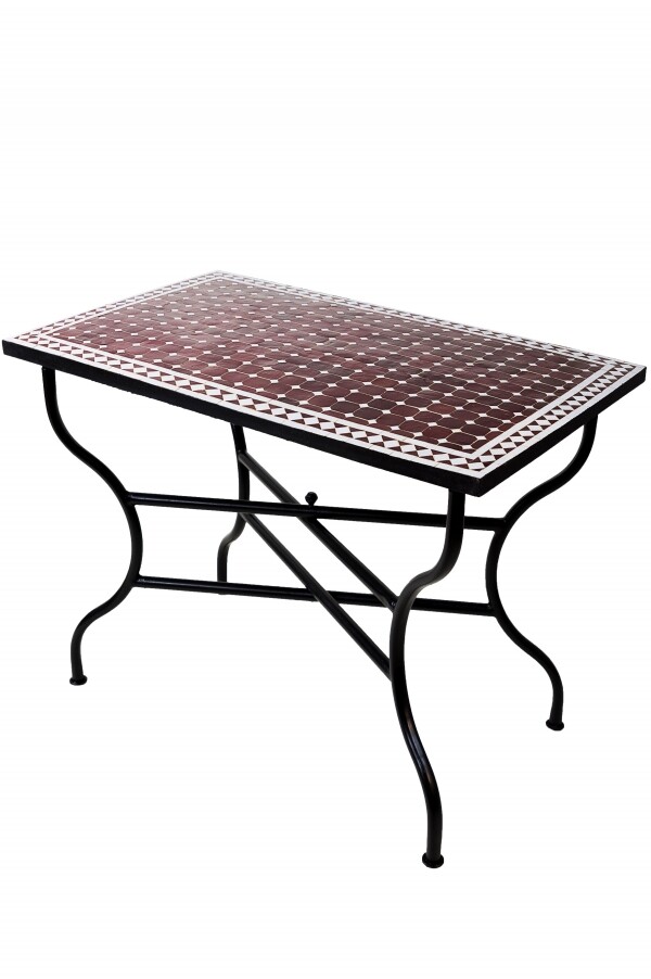 Marokkanischer Mosaiktisch Marrakesch Bo box