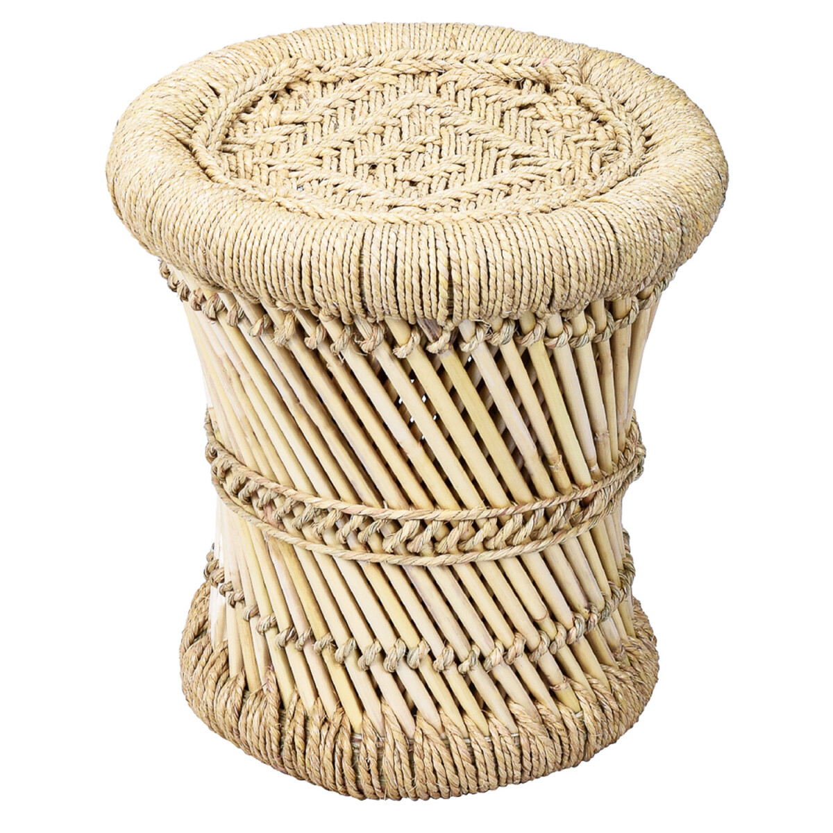 Boho Sitzhocker Benita klein handgeferti box
