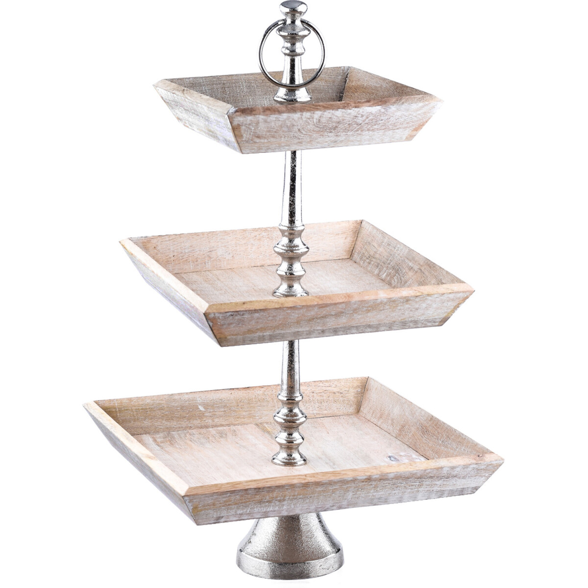 Vintage Obst-Etagere Ansgar 3 Etagen ede box