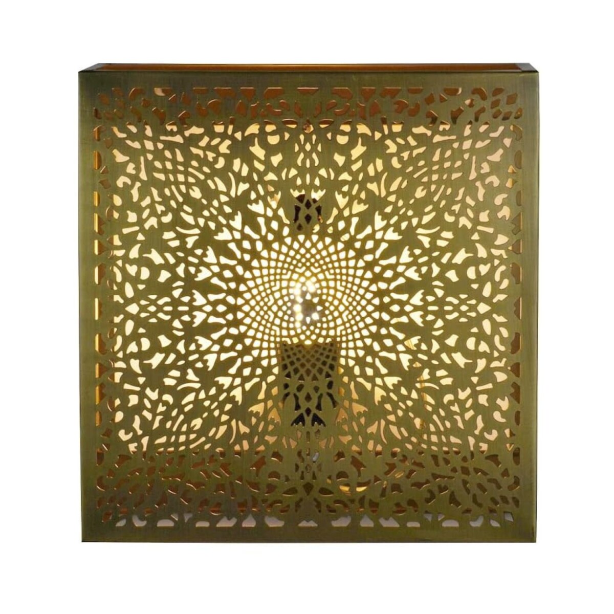 Orientalische Wandlampe Yakin aus Metall box