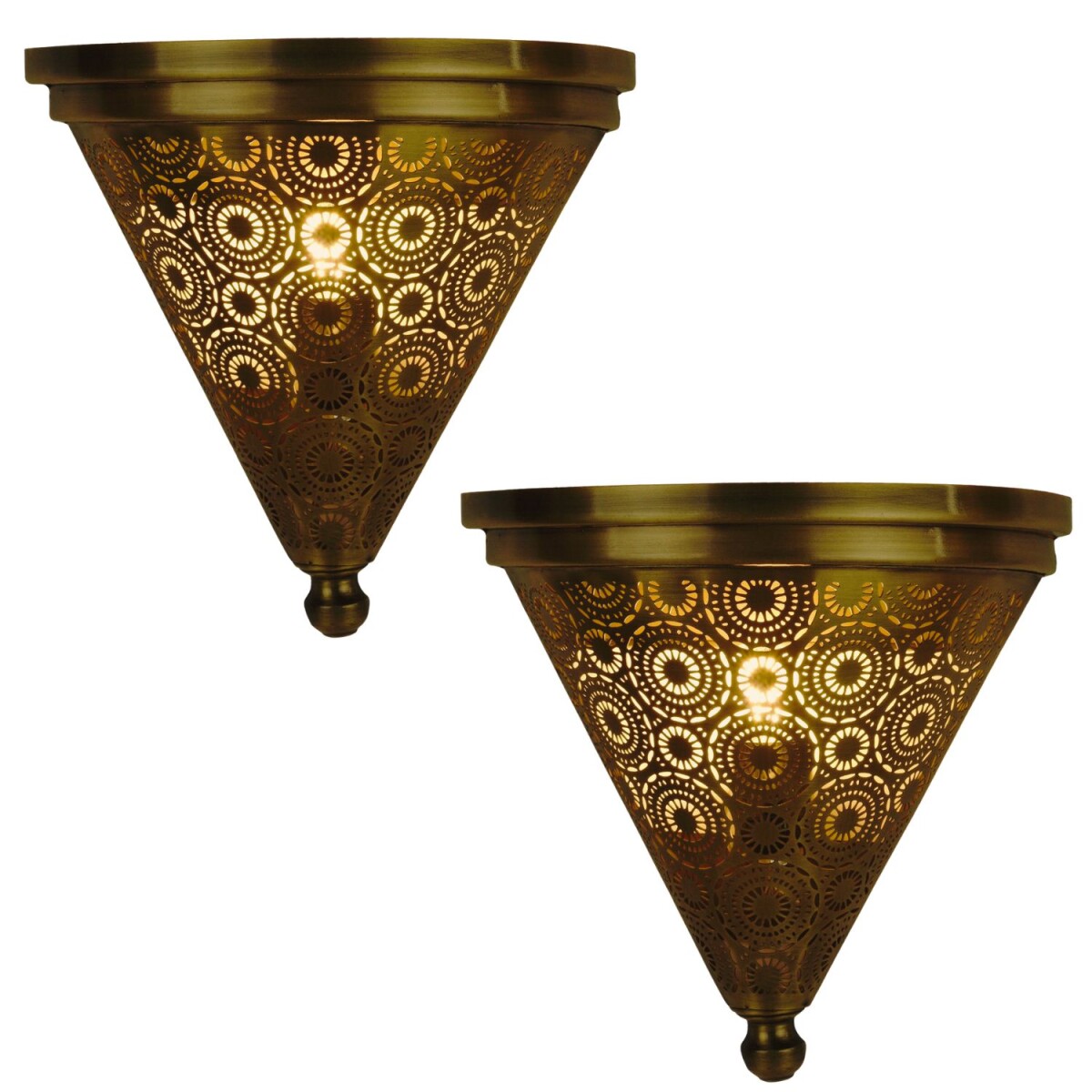 2er Set Orientalische Wandlampe Firas au box