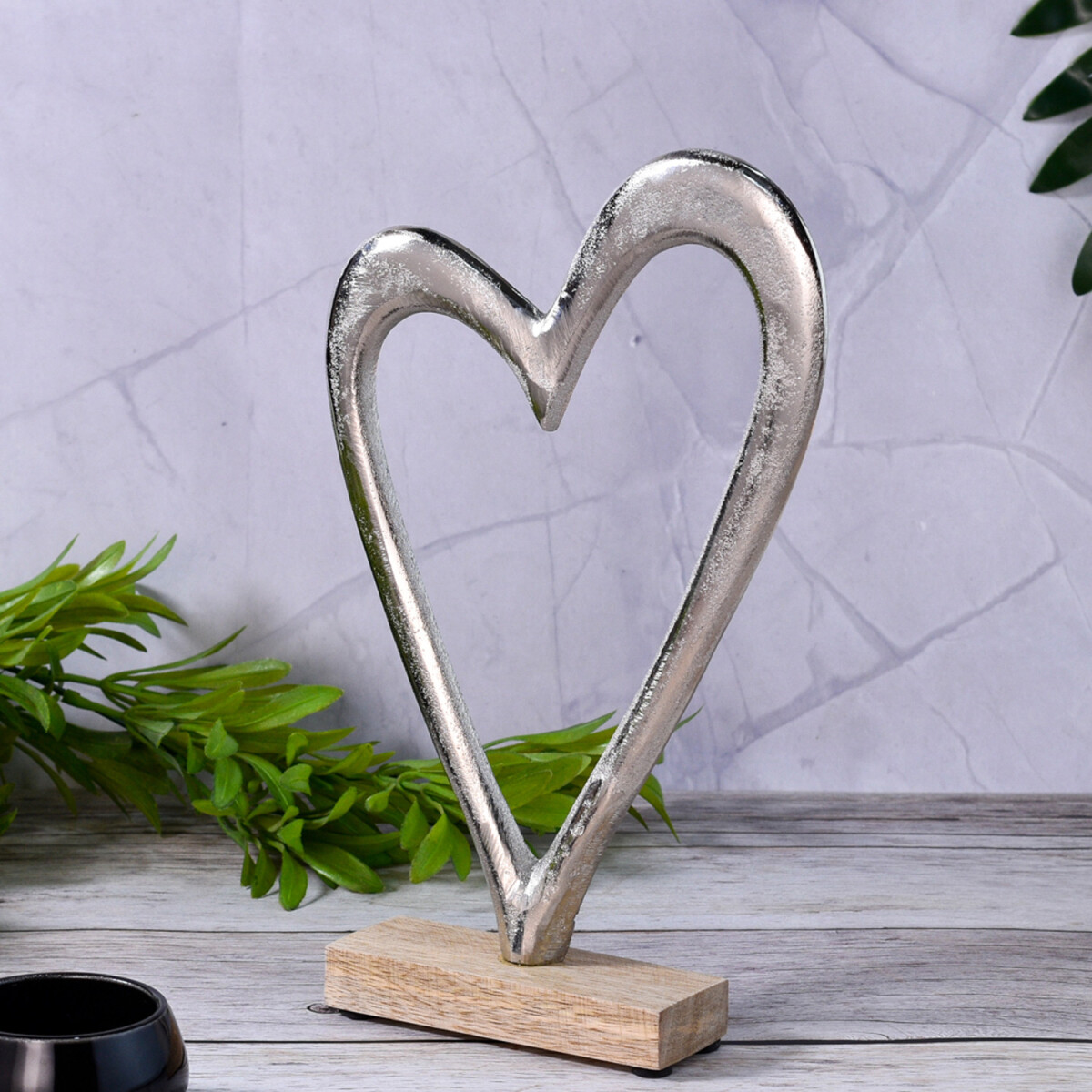 Herz Dekoaufsteller Amour Motiv 12 edel  box