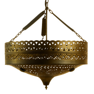 Hängeleuchte Ashya Bronze 48cm | Orientalische Lampe...
