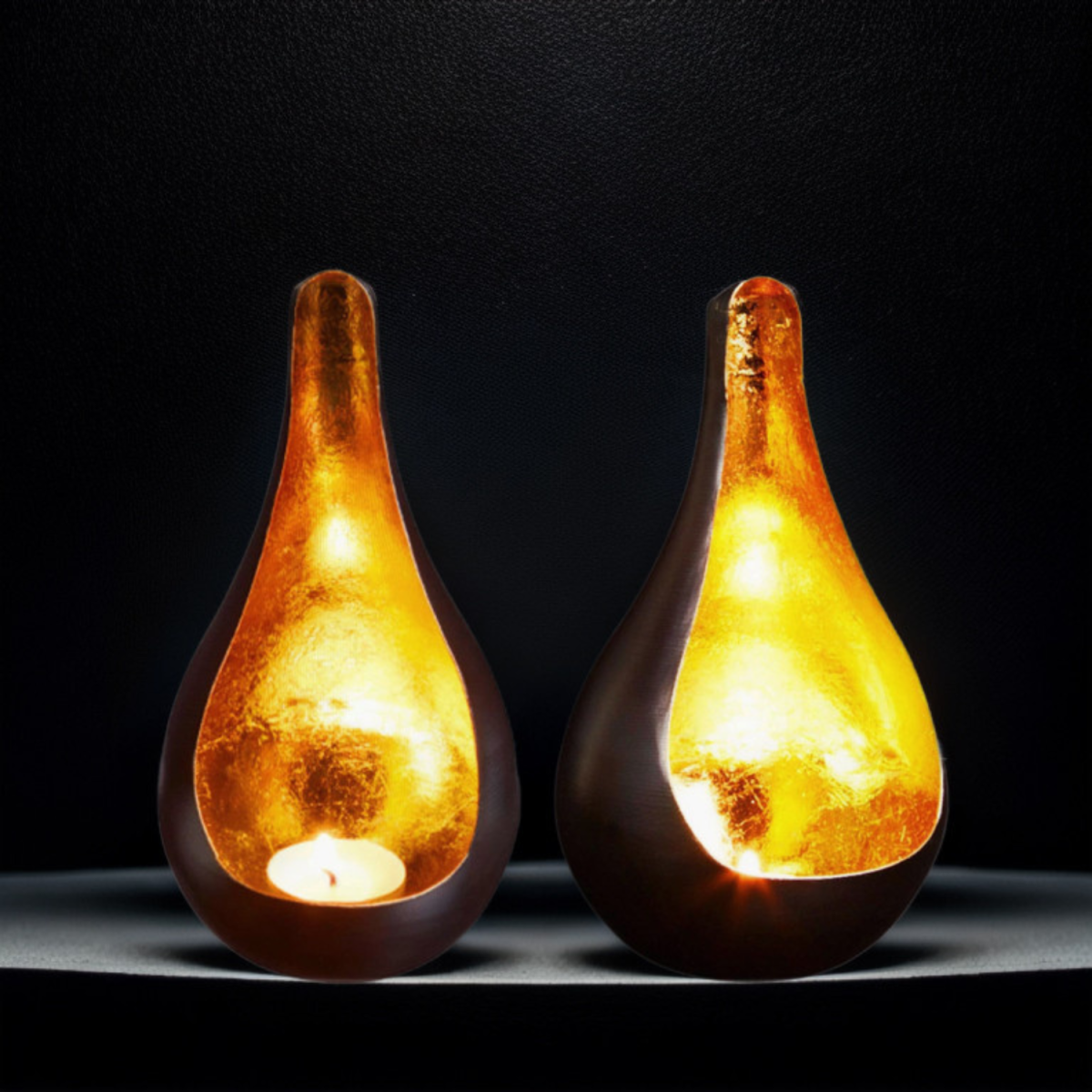 2er Set Orientalisches Windlicht Rasin box