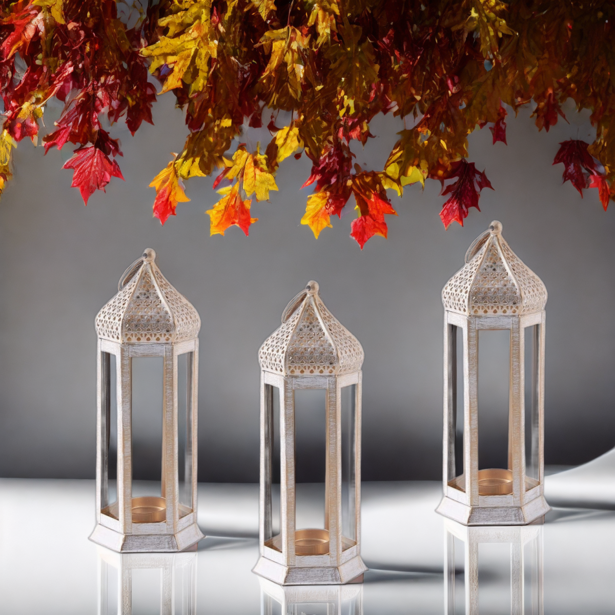 3er Set Orientalische Laterne Raki edel  box