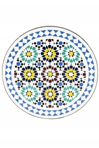 Marokkanischer Mosaiktisch Albaicin Mehrfarbig Bunt...