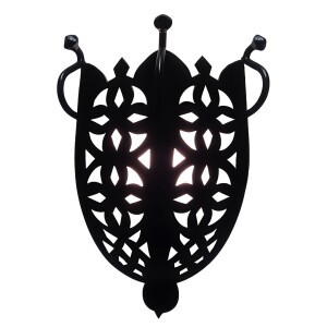 Orientalische Wandlampe Suna 25cm | Handarbeit Vintage...
