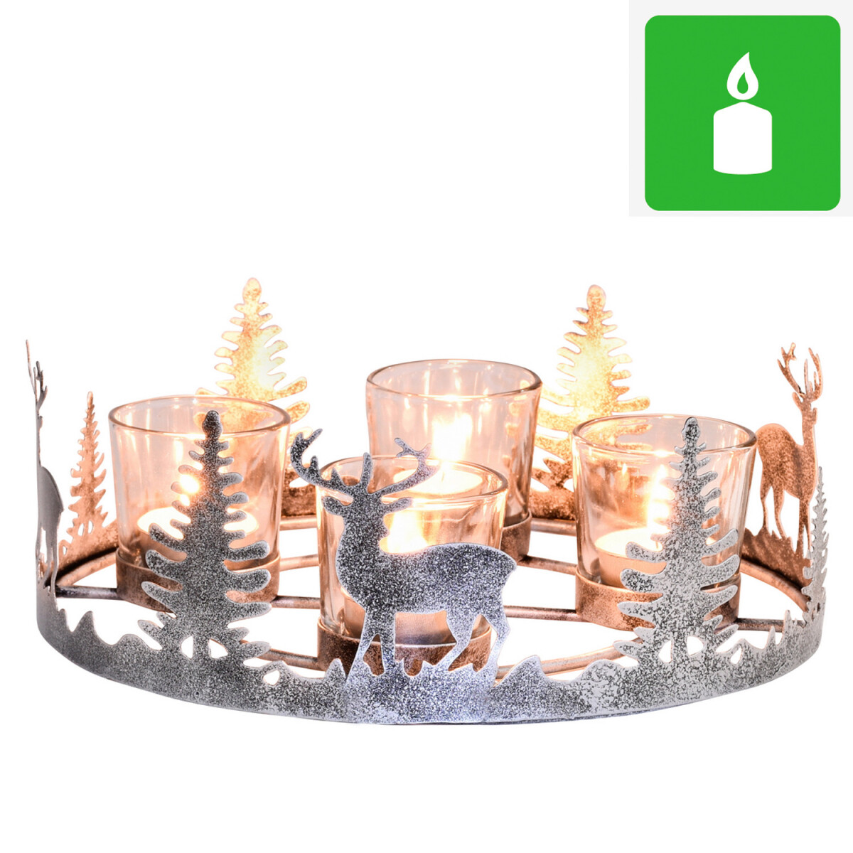 Moderner Adventskranz Miekke modern aus  box