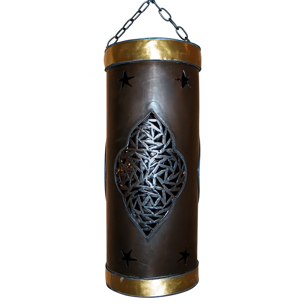 Orientalische Deckenlampe Louban Handarb box