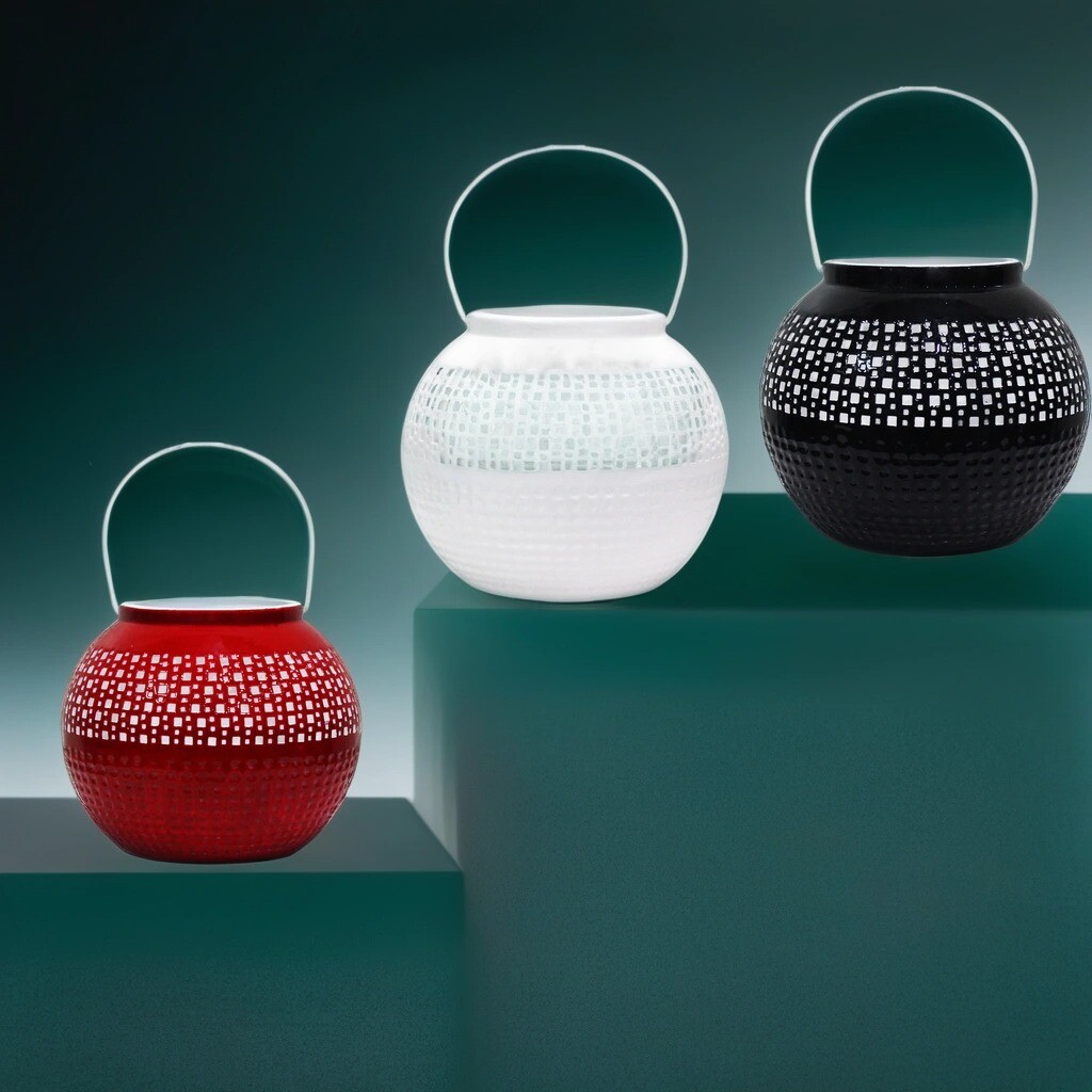 3er Set Orientalisches Windlicht Bamika  box